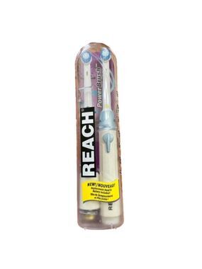 Reach Power Brush Complete Kit With 2 Heads Powerbrush Toothbrush Sealed - HTF
